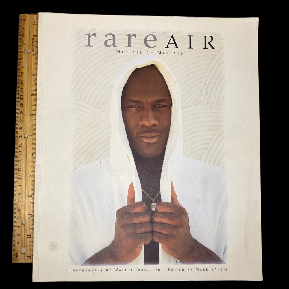 michael jordan picture book - rare air: michael on michael